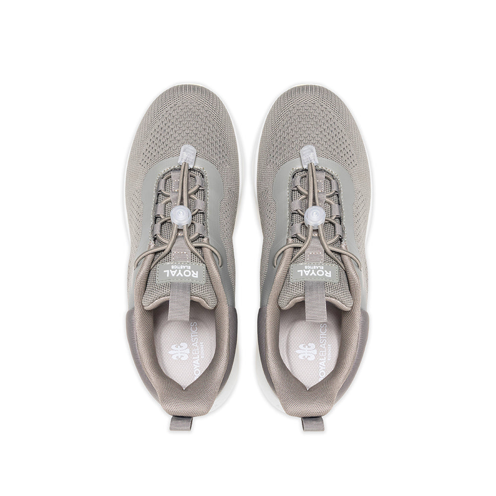 Women's Comfy Dark Gray FlyKnit Sneakers