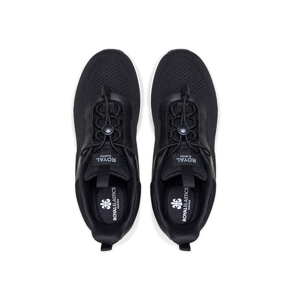 Women's Comfy Black FlyKnit Sneakers