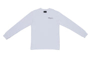Unisex Logo Long T-shirt White