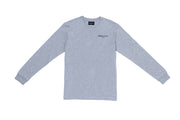 Unisex Logo Long T-shirt Gray