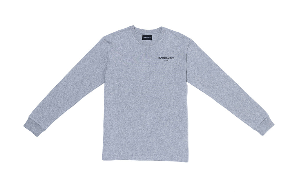 Unisex Logo Long T-shirt Gray