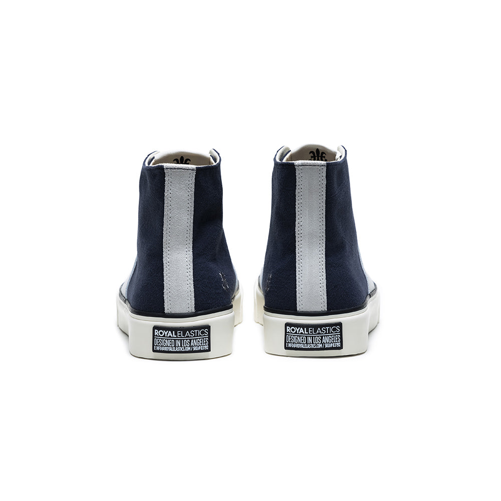 Men's Zone Hi Blue Canvas Hi Tops