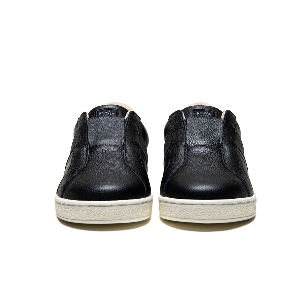 Men's Bishop Black Leather Sneakers 01733-997
