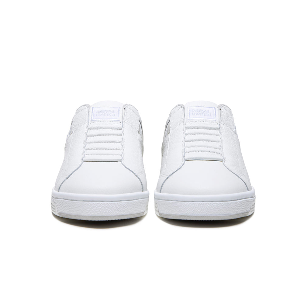 Men's Icon OG White Logo Leather Sneakers
