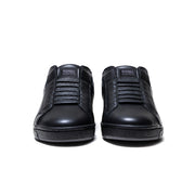 Men's Icon OG Black Logo Leather Sneakers