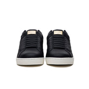 Men's Icon Lux Black Leather Sneakers