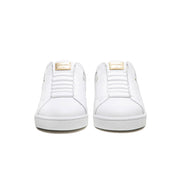 Men's Icon Lux White Brown Blue Leather Sneakers