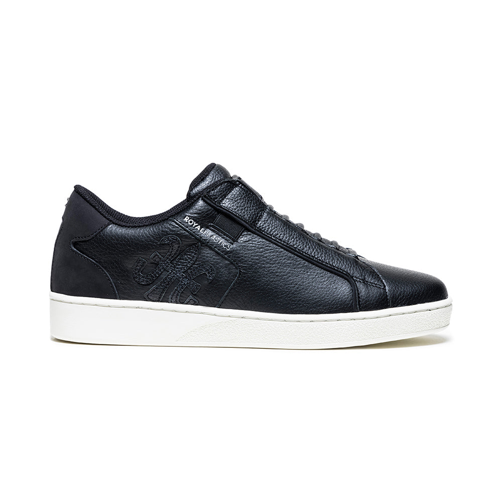 Men's Adelaide Black Leather Sneakers 02623-999