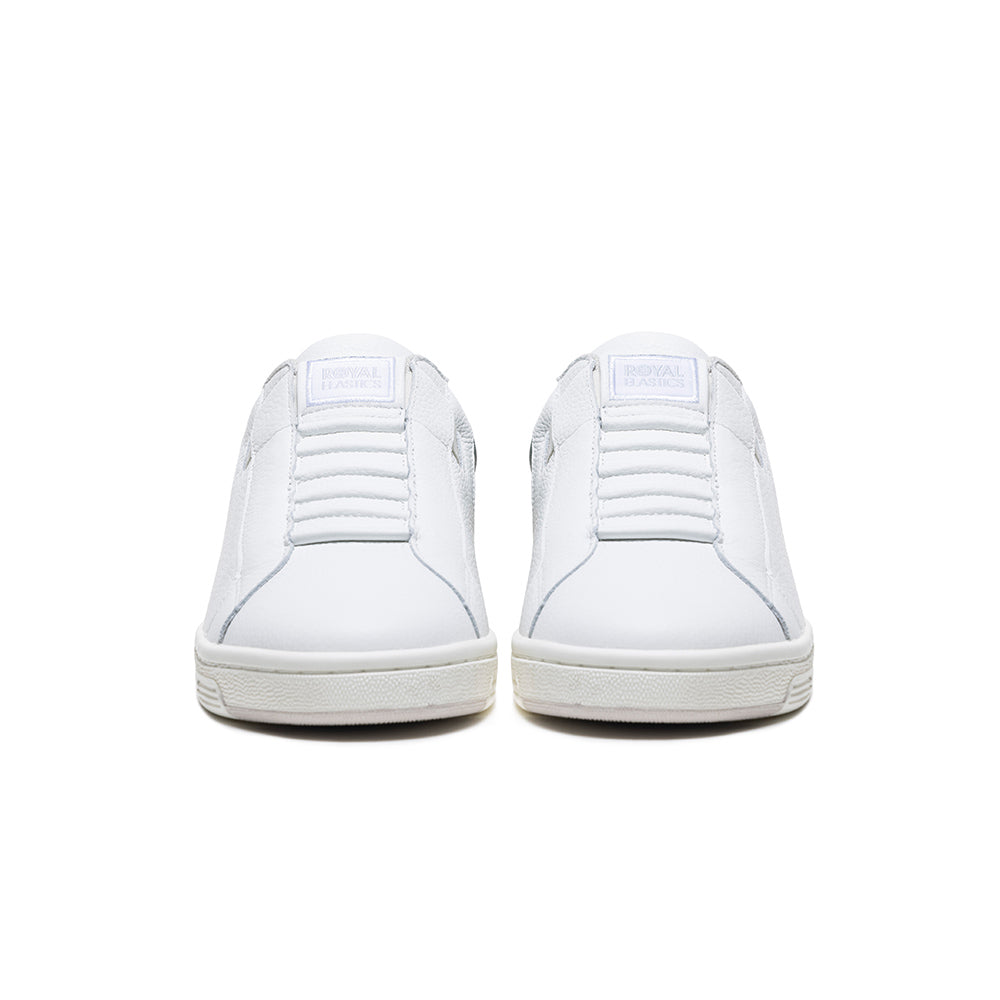 Men's Adelaide White Green Leather Sneakers 02631-040
