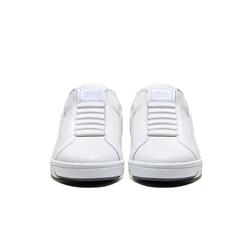 Men's Adelaide White Blue Leather Sneakers 02633-055