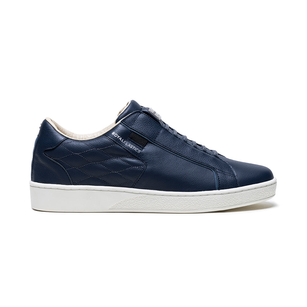 Men's Adelaide Lux Dark Blue Leather Sneakers 02723-555