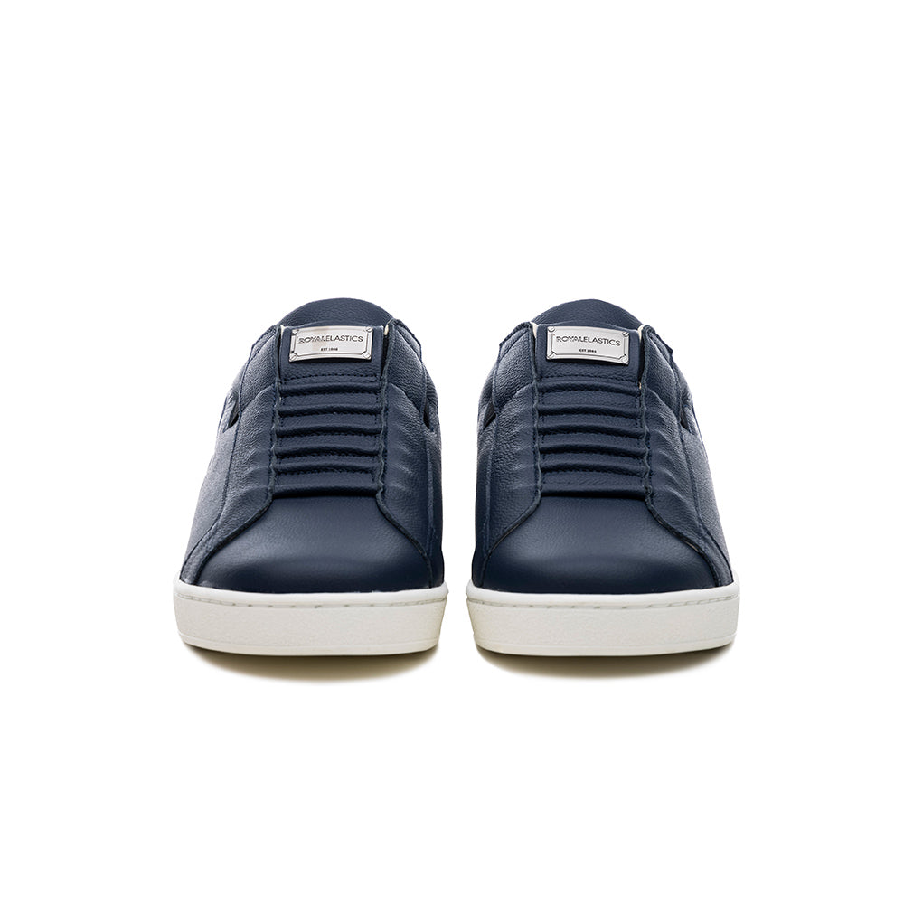 Men's Adelaide Lux Dark Blue Leather Sneakers