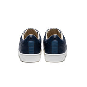 Men's Adelaide Lux Dark Blue Leather Sneakers