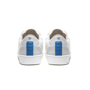 Men's Adelaide Lux White Gray Blue Leather Sneakers