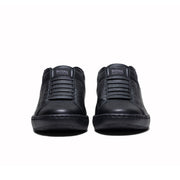 Men's Icon 2.0 Black Logo Leather Sneakers