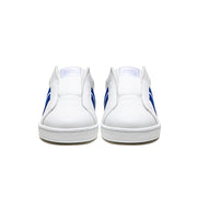 Women's Bishop White Blue Pink Leather Sneakers