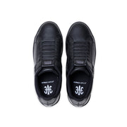Women's Icon OG Black Logo Leather Sneakers