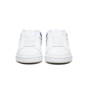 Women's Icon OG White Blue Red Logo Leather Sneakers
