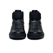 Women's Icon 2.0X Hi Black Yellow Hi Top Leather Sneakers