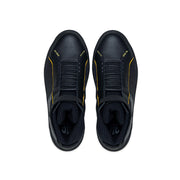 Women's Icon 2.0X Hi Black Yellow Hi Top Leather Sneakers