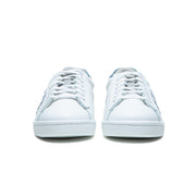 Women's Honor White Blue Logo Leather Sneakers