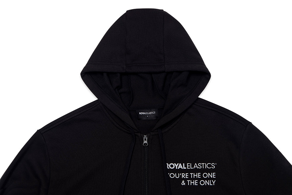 Unisex Hoodie Jacket Black