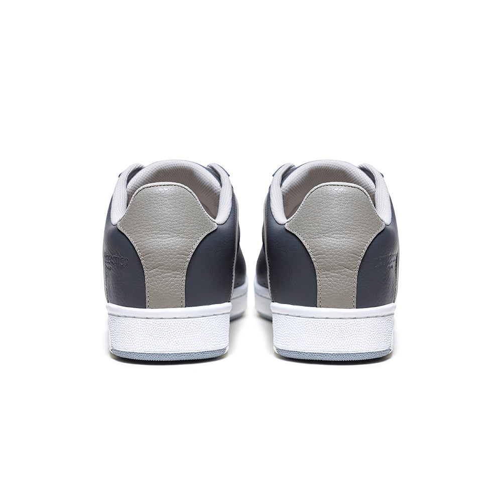 Men's Icon OG Gray Beige Logo Leather Sneakers 001953-887 - ROYAL ELASTICS