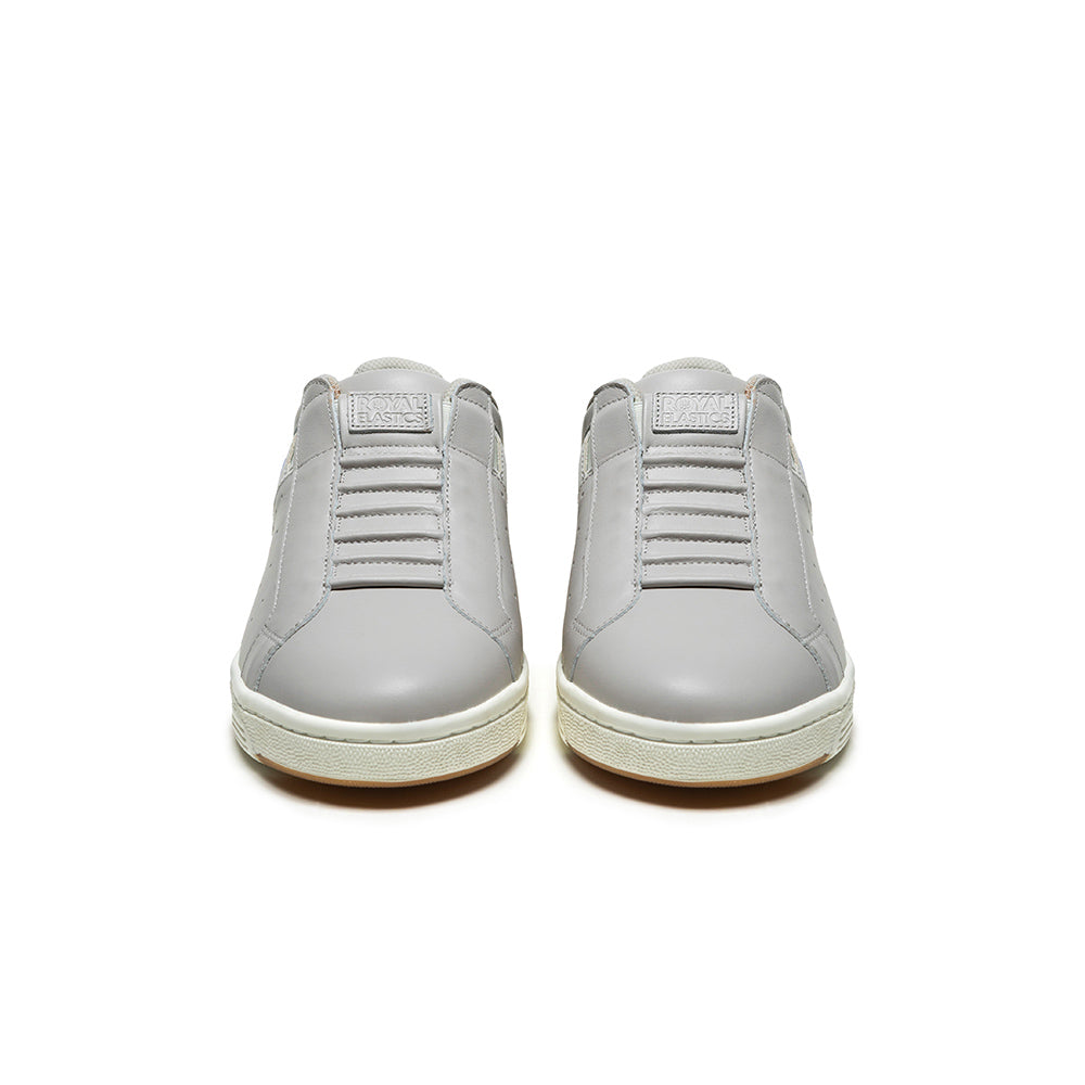 Men's Icon OG Gray Green Logo Leather Sneakers 001961-884