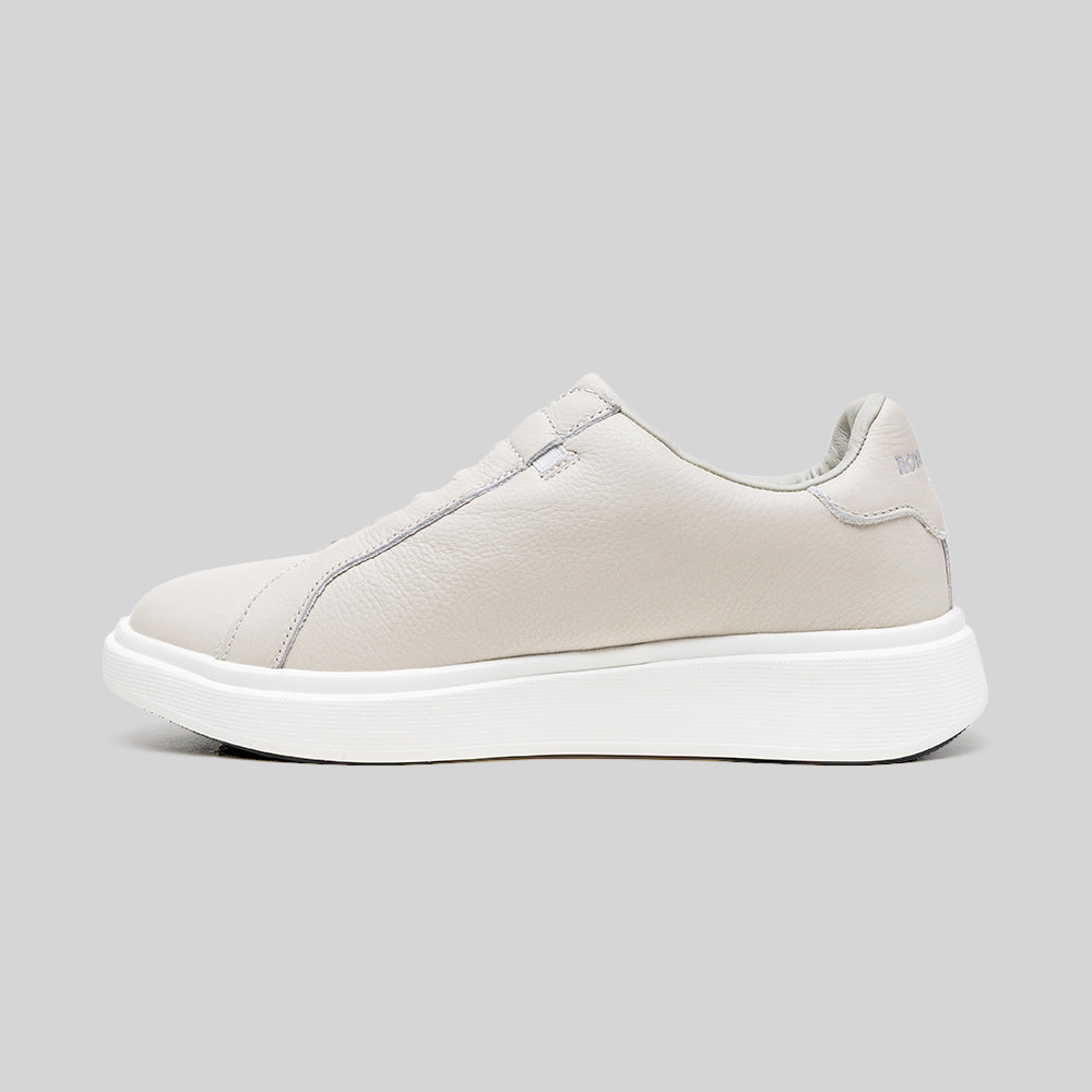 Men's Honor Beige Leather Sneakers 002261-777-2