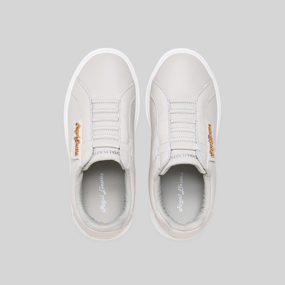 Men's Honor Beige Leather Sneakers 002261-777-6