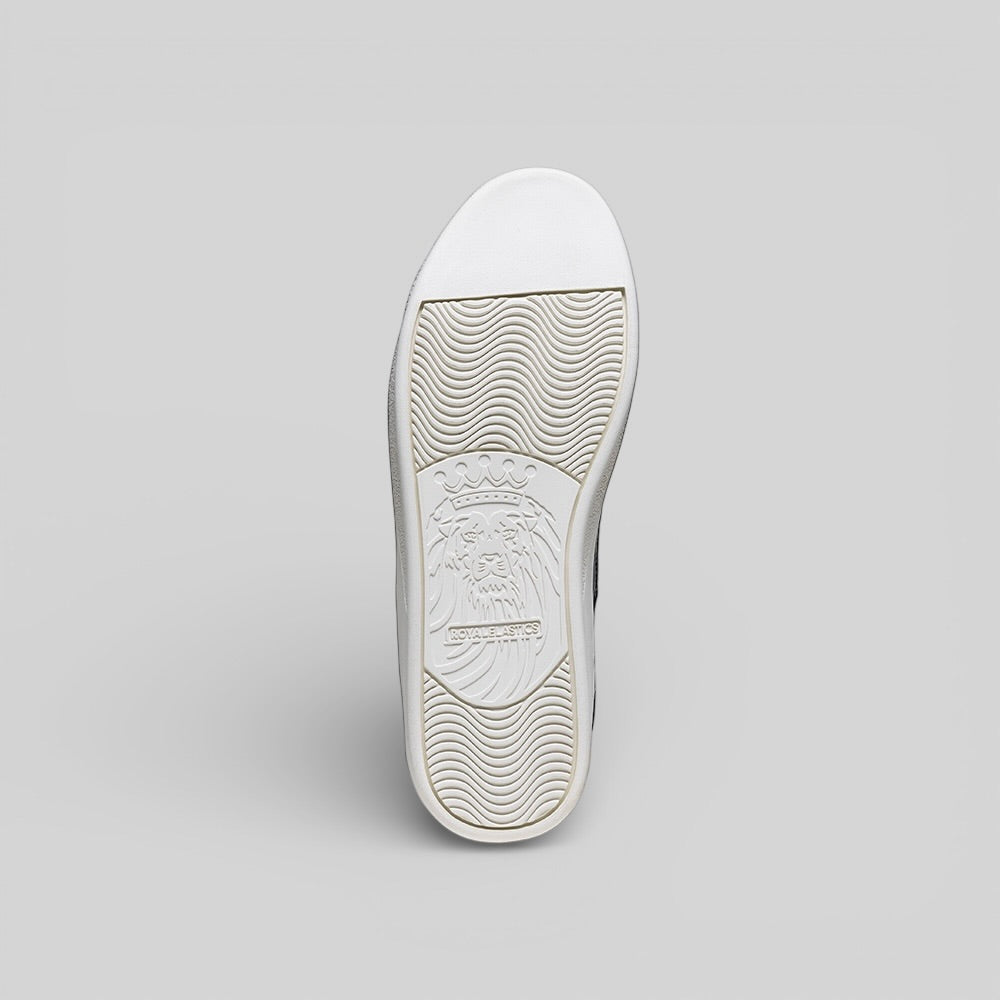 Men's Icon Lux Black Gold Leather Sneakers 002561-993-5