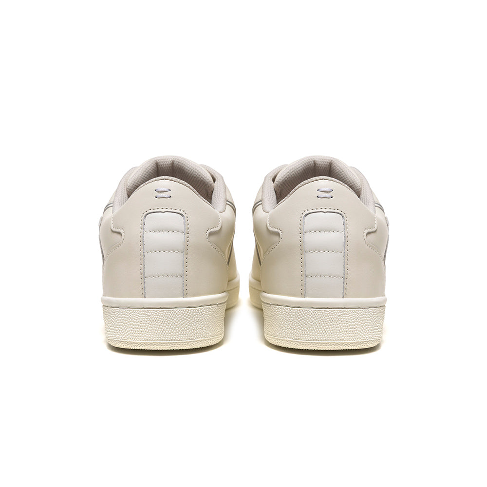 Men's Adelaide Beige Leather Sneakers 002653-777-3
