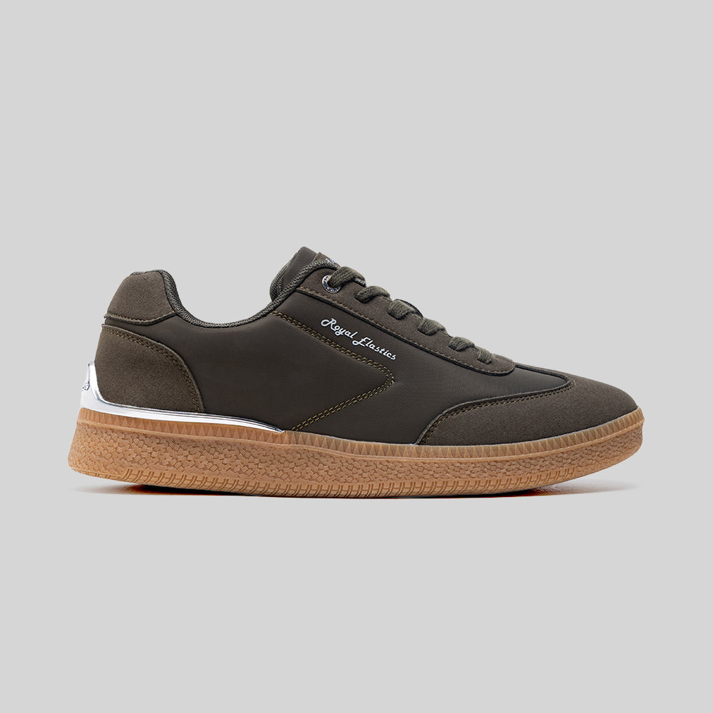 Men's Madison Dark Green Suede Sneakers 003262-444