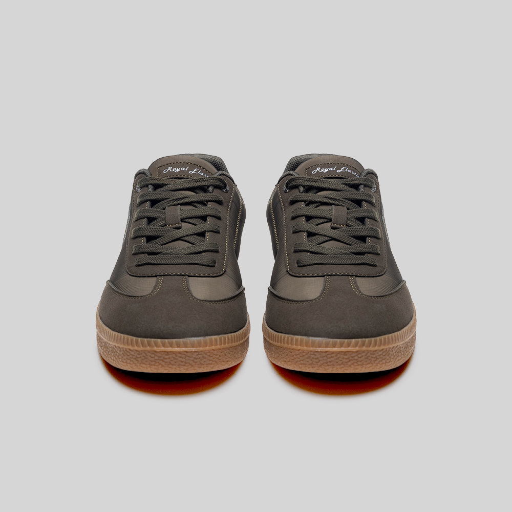 Men's Madison Dark Green Suede Sneakers 003262-444-3