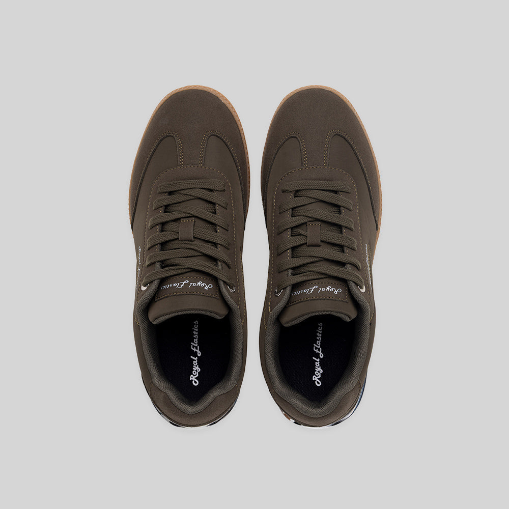 Men's Madison Dark Green Suede Sneakers 003262-444-6