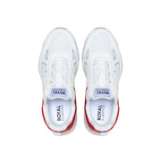 Men's SKY (Star I) White Red Mesh Sneakers 007361-011 - ROYAL ELASTICS