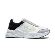 Men's SKY (Star I) White Black Gold Mesh Sneakers 007361-093 - ROYAL ELASTICS
