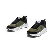 Men's SKY (Star I) Dark Green Black Mesh Sneakers 007361-449 - ROYAL ELASTICS