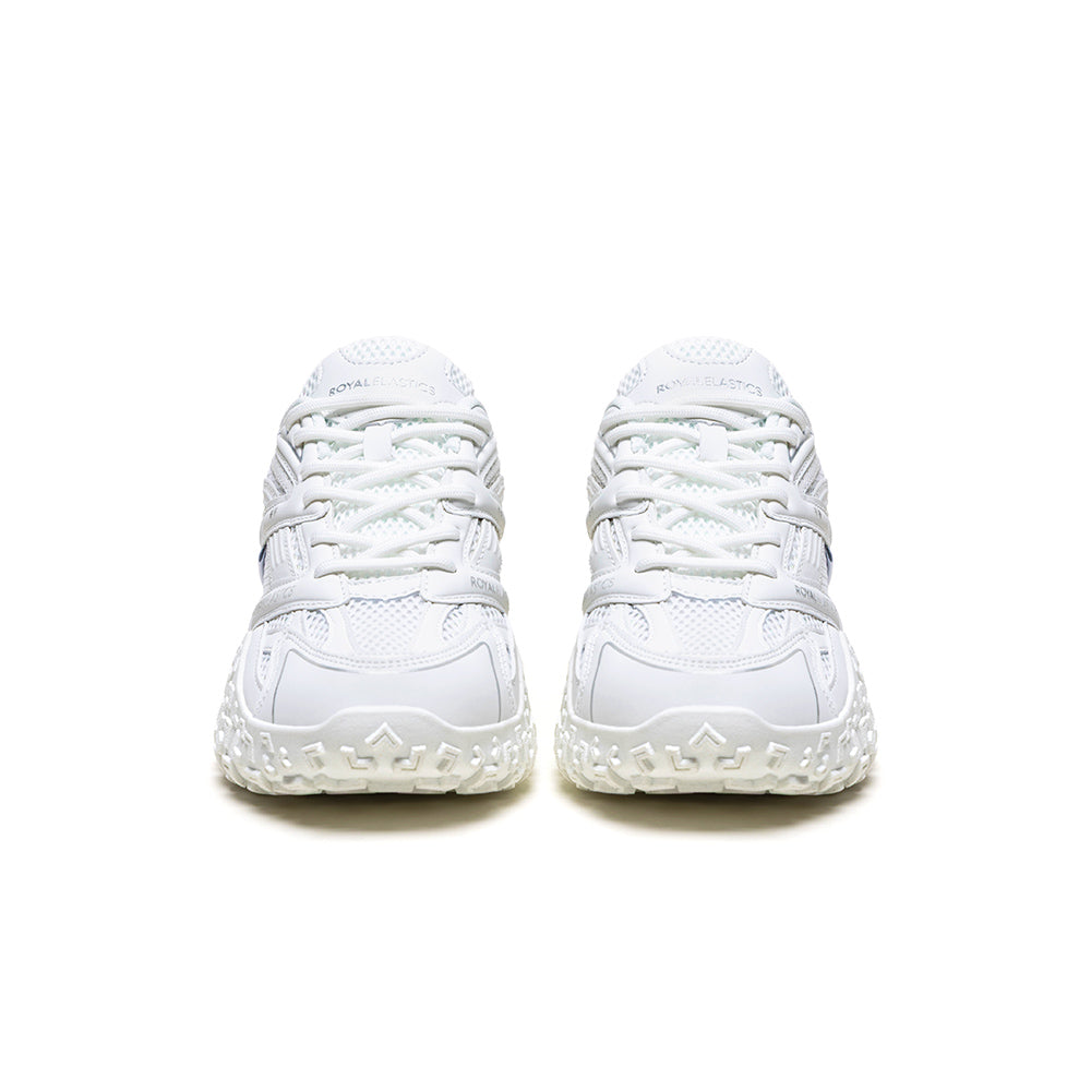 Men's DUNE (Star II) White Mesh Sneakers 010161-000 - ROYAL ELASTICS
