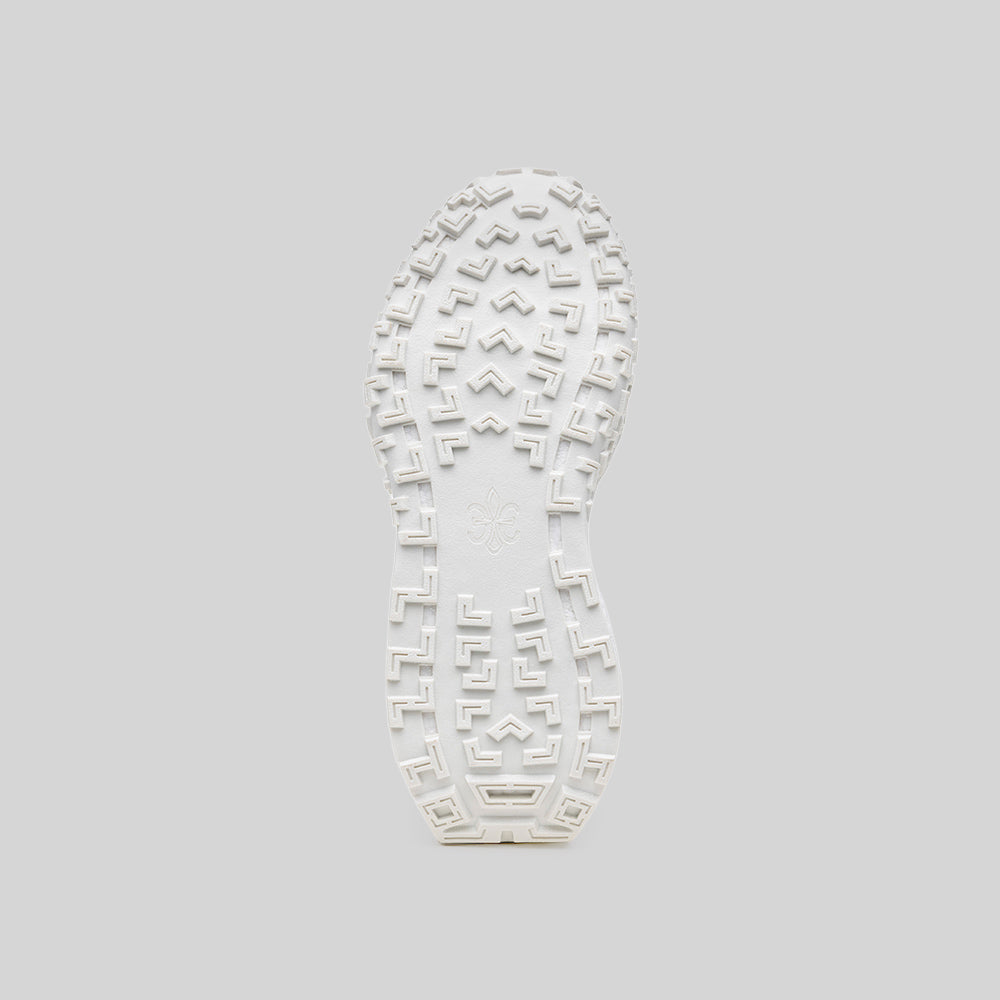 Men's Dune White Mesh Sneakers 010263-000-5