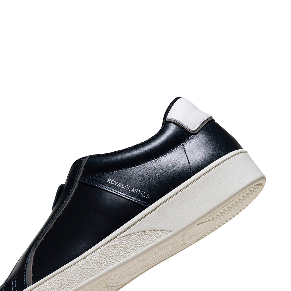 Men's Duca Navy Blue Leather Sneakers