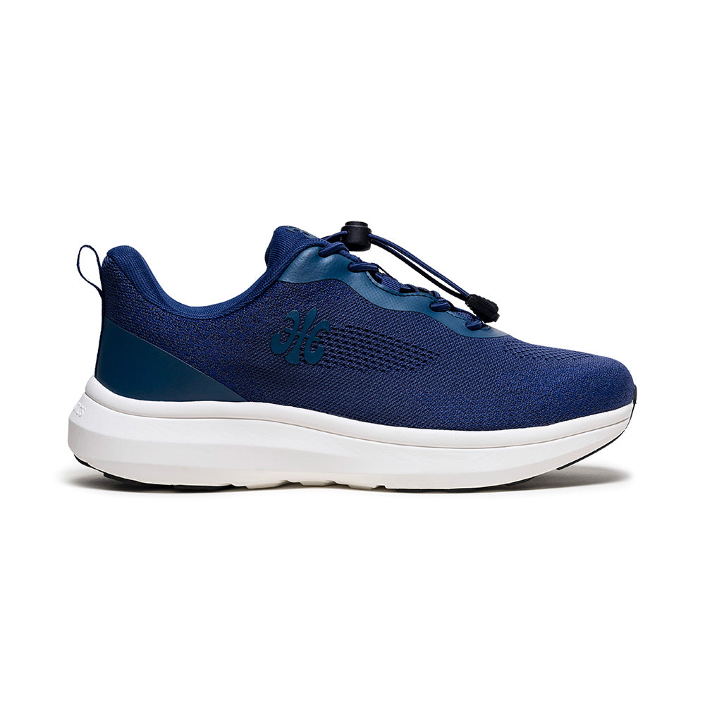 Men's RYL Navy Blue FlyKnit Sneakers
