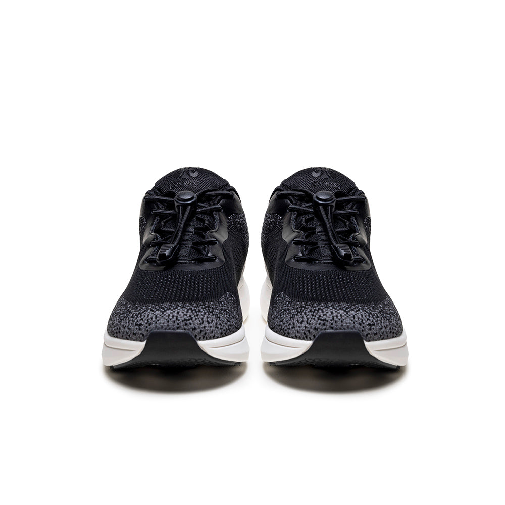 Men's RYL Black FlyKnit Sneakers