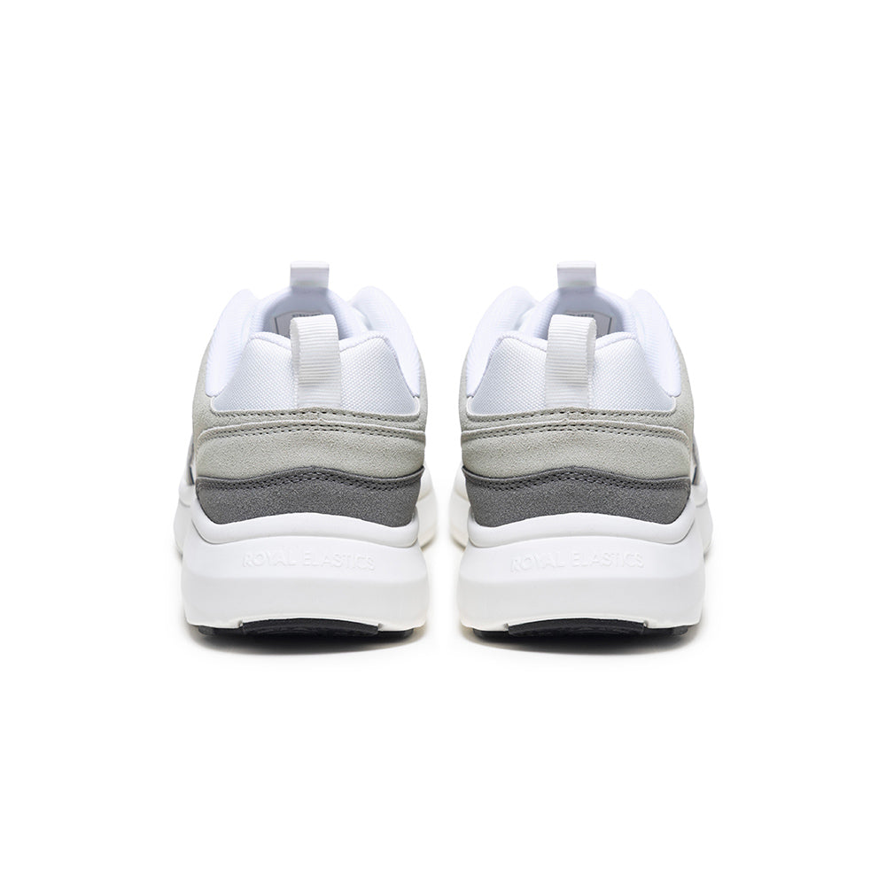 Men's Riviera White Gray Casual Sneakers