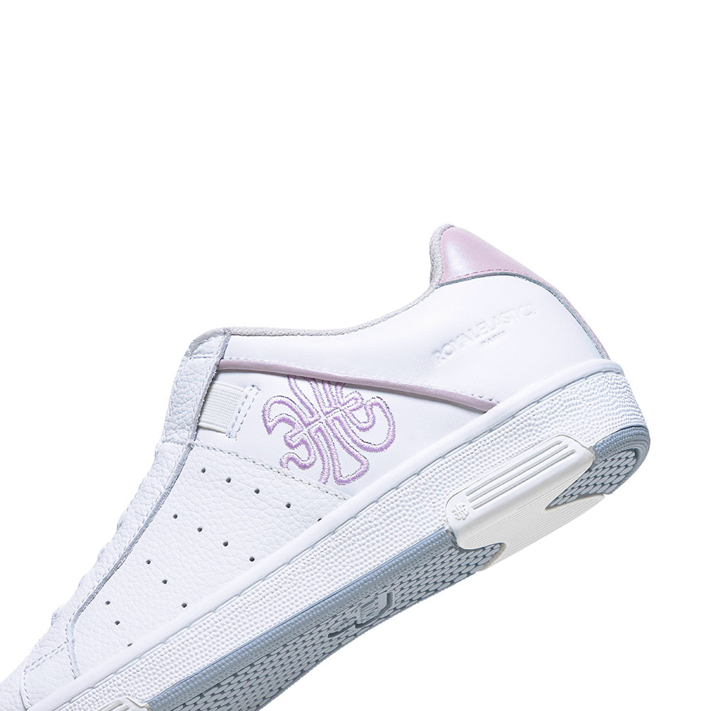 Women's Icon OG White Pink Logo Leather Sneakers 901953-011-5