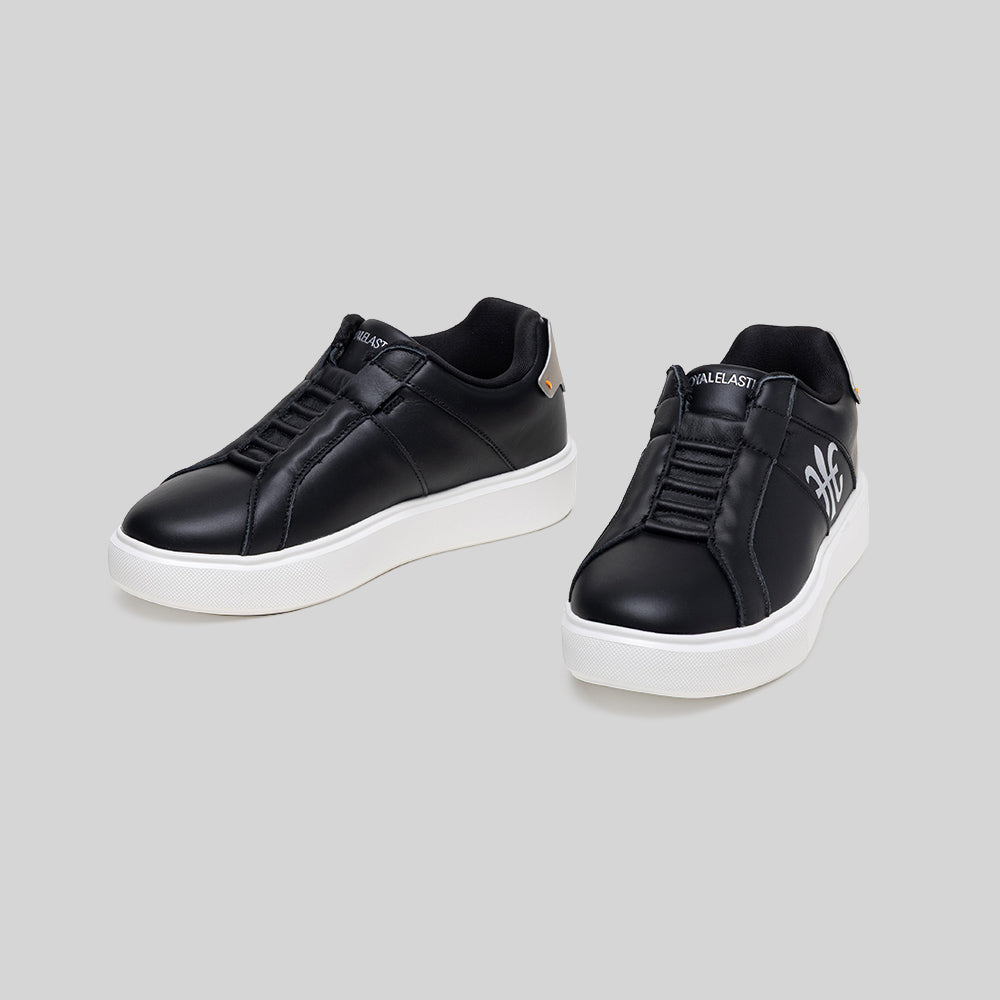 Women's Icon 3.0 Black White Leather Sneakers 902061-990-7
