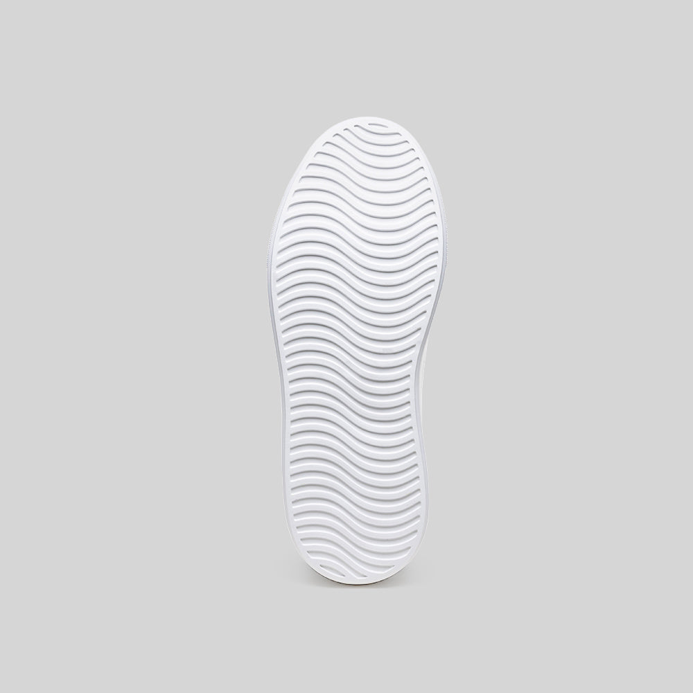 Women's Bishop White Leather Sneakers 902161-000-5