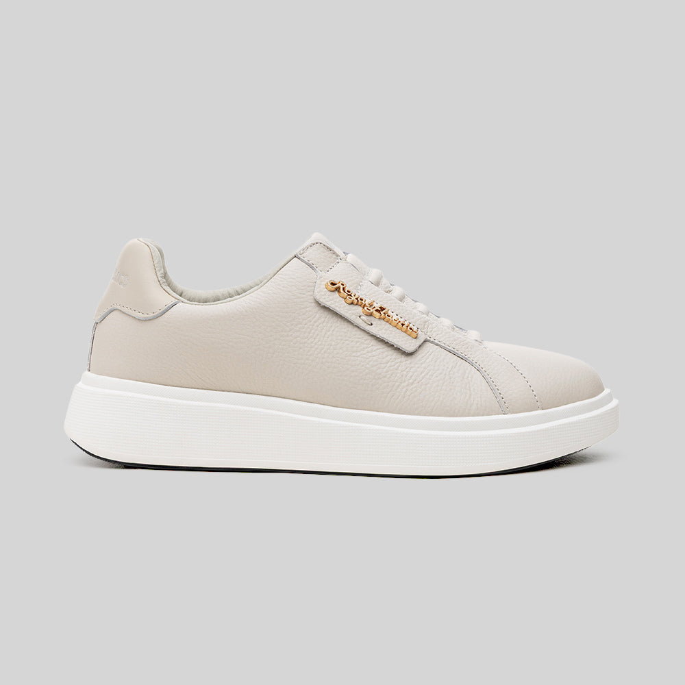 Women's Honor Beige Leather Sneakers 902261-777