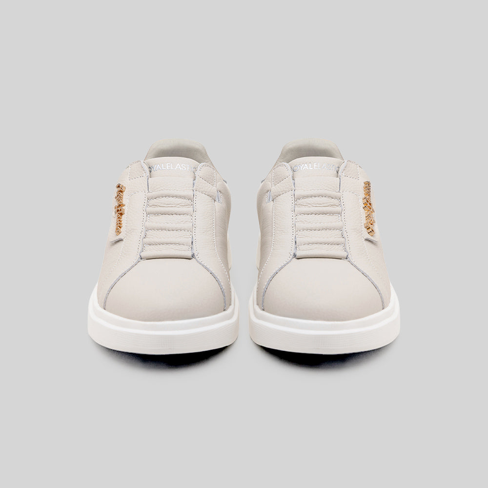 Women's Honor Beige Leather Sneakers 902261-777-3