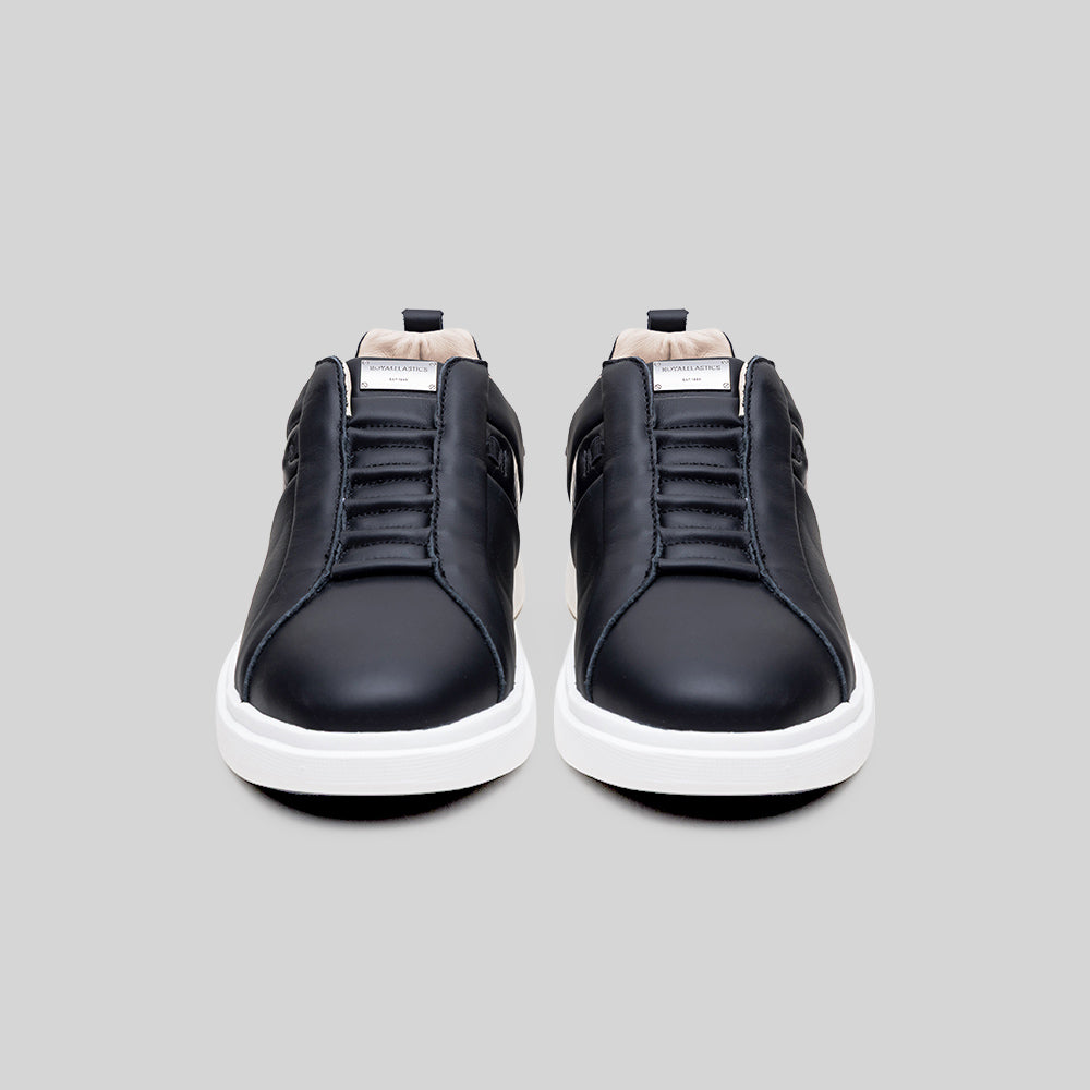 Women's Icon Supreme Black Leather Sneakers 902461-999-3